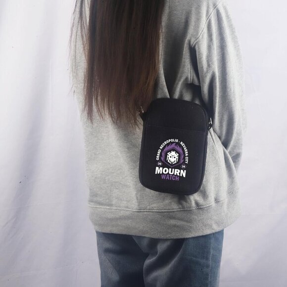 Video Game Inspired Gift Crossbody Bag Women Polyester Compact Organizer - Picture 7 of 7